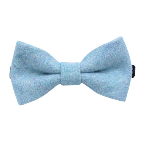 Great Reviews Children/'s Kids Boys Light Blue Elasticated Wool Bow Tie UK.