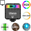 Ulanzi vl49 mini RGB LED video light 2000mah Portable Pocket Photography Light 