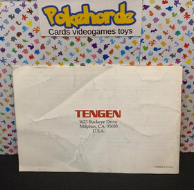 Indiana Jones and the temple of doom NES CIB Tengen