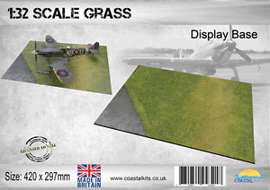 Coastal KITS échelle 1:32 herbe Display Base