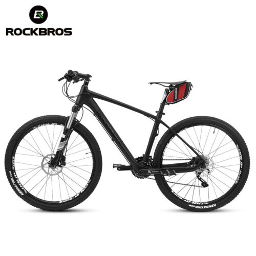 ROCKBROS Bicycle Saddle Bag Rainproof  Reflective Rear Seatpost Cycling Bike Bag 