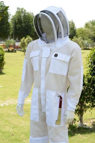 ULTRA VENTILATED 3 LAYER BREEZE MESH BEEKEEPING OVERALLS COOL BEE  FULL SUIT L