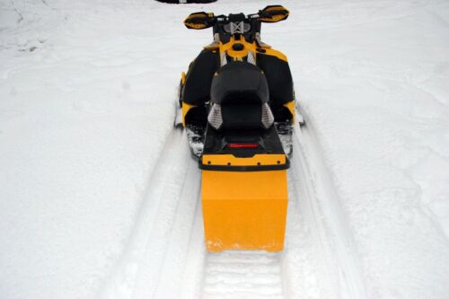 X-RS Snowmobile Snow Flap_ PLAIN WHITE SNOW FLAP 2013 Ski Doo Renegade X 