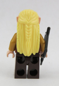 LEGO The Hobbit Lord of the Rings MINIFIGURE LEGOLAS lor035 Brown & Green Robe