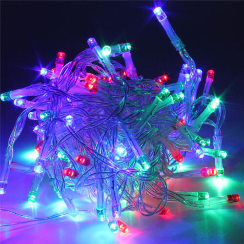 10M 100 LED Christmas Tree Fairy String Party Lights Lamp Wedding Outdoor Decor 
