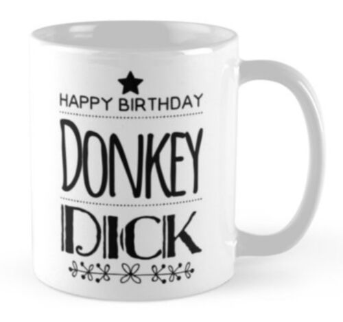 Birthday small gift present idea rude funny mug cup for a boyfriend husband 