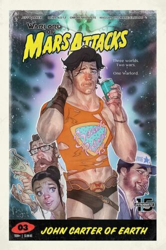 Vault 35 Warlord of Mars Attacks #3 Cover D NM 2019 Dynamite