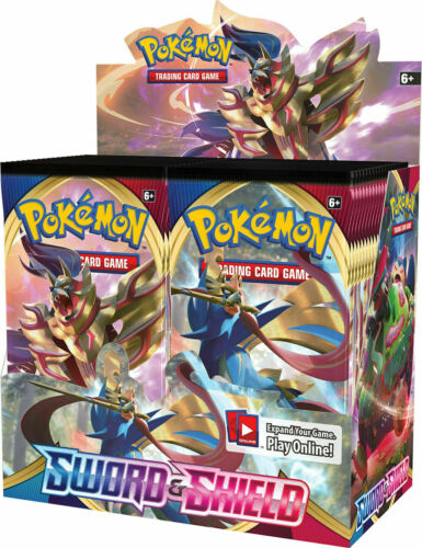 Pokemon TCG Sword and Shield Booster Box 36 Booster Packs S/&S PRESALE
