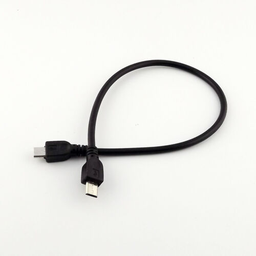 1FT Micro USB 2.0 Male To Micro 5 Pin B Male Data Charge Converter Adapter Cable