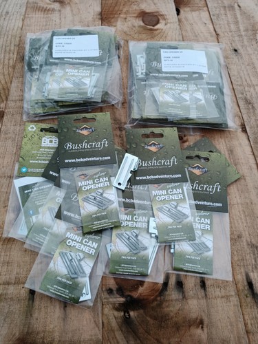 X20 armée britannique Mini Pliable Peut Ouvre-boîtes-vrac surplus NEUF dans emballage De Détail