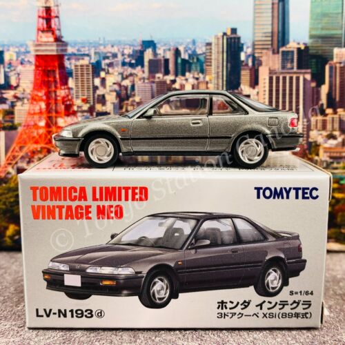 Gray Metal Details about   Tomytec Limited Vintage Neo 1/64 Honda Integra 3 Door Coupe XSi 1989 