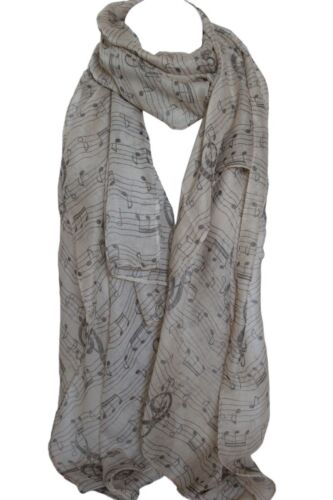 Hijab Music Print Lovely Scarf Scarves Stole Shawl Wrap 