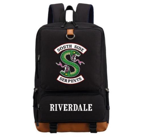 Riverdale Southside Serpents Backpack teenagers Schoolbag Men Mochila Laptop Bag