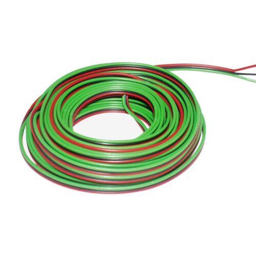 Ring 5m Kupferlitze 3 x 0,14mm² isoliert Kabel Roco rot/grün/schwarz 860298 