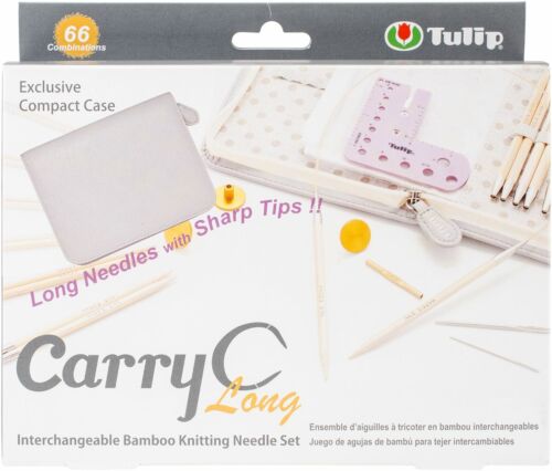 Carry C Interchangeable Bamboo Knitting Needle Long Set TP1264 