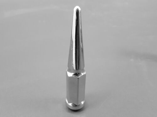 24 pcs 12mm x 1.25 Chrome Spike Lug Nuts # 3806C-SPIKE
