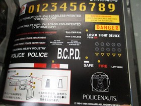 POLICENAUTS PICTURES w/Sticker Art Works Sega Saturn Fan Book 1996 Japan Ltd