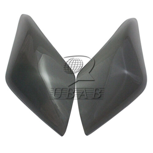 Smoke Headlight Screen Guard Protector Windshield For Yamaha TMAX 530 15-16 Pair