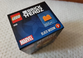 NISB LEGO Brickheadz Captain America Civil War BLACK WIDOW 41591 RETIRED