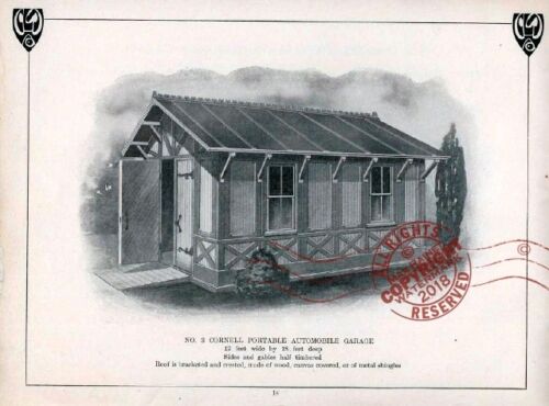 Details about  / 1906 Wyckoff Lumber Mfg Cornell PORTABLE HOUSES Camping Boat Gear CATALOG models