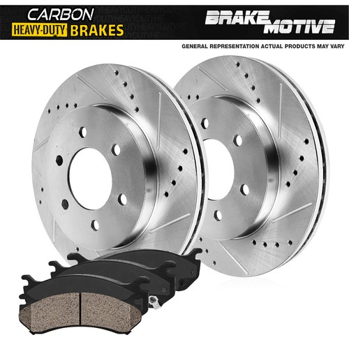 zero profit Front Brake Rotors & Carbon Ceramic Pads For 2000 2001