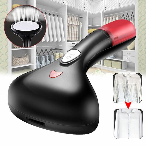 1500W Portable Handheld Garment Clothes Steamer Iron Black Durable EU//UK Plug