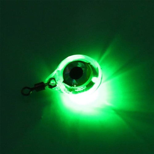 Deep Drop Underwater Flash Lamp Bass Spoon LED Lure Light Fishing Squid