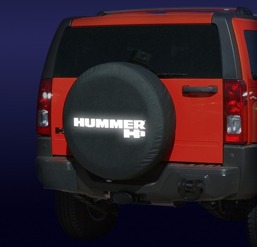 Genuine GM Licensed 32/" Hummer H3 Reflective Tire Cover