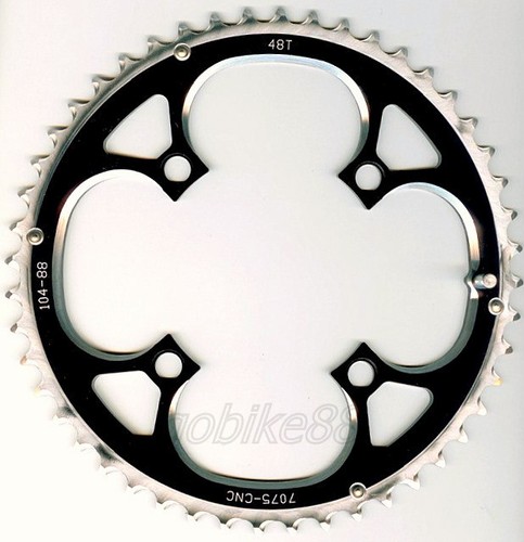 gobike88 Driveline 9 10 speed black chainring 48T BCD 104mm 110g MTB 205