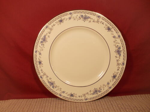 Minton Fine China Bellemeade Dinner Plate 10 5/8&#034; Platinum Trim
