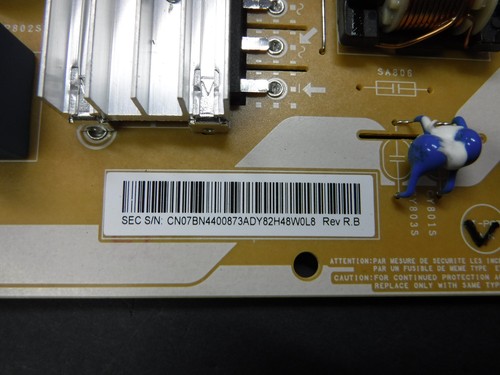 SAMSUNG UN65KU7500FXZC POWER BOARD# BN44-00873A