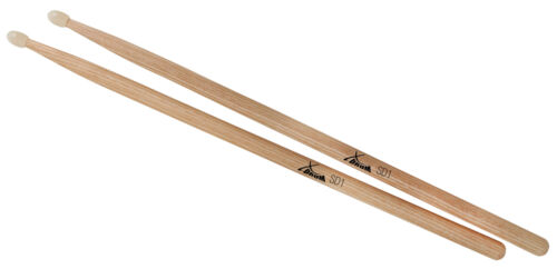 1 Paar XDrum SD1 Hickory Drumsticks Drum Sticks Trommel Stöcke Schlagzeug Nylon