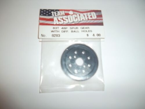ASSOCIATED 8283 Spur Gear with Diff ball holes 48Dp 83 T 