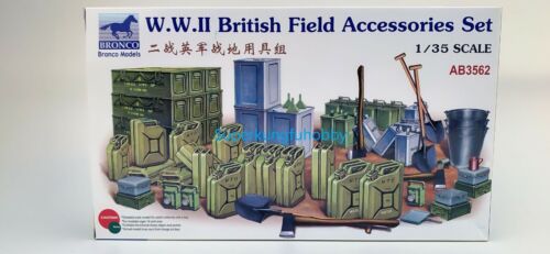 BRONCO AB3562 1//35 WWII British Field Accessories Set