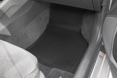 Gummimatten Fußmatten mit Hoher Rand Seat Ibiza III Skoda Fabia I VW Polo IV Neu