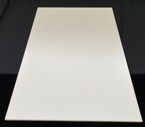 Holzplatte Bistroplatte Tischplatte weiß 90x60cm