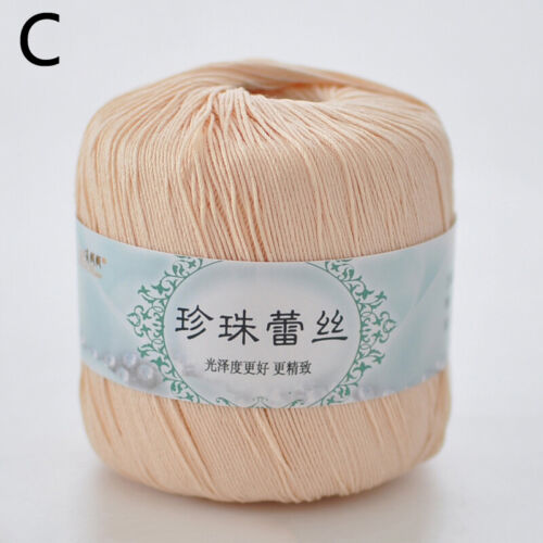 Soft Cotton Crochet Yarn DIY Hand Milk Baby Tatting Knitting Wool Yarn Thread 