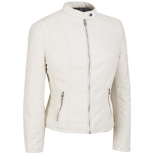 New $180 Womens BLACK RIVET Slim Fit Faux Leather Moto Jacket