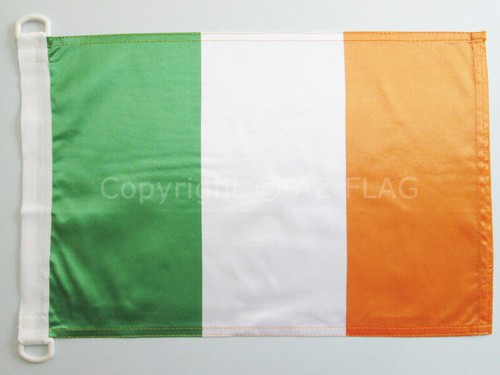 BANNER 12x18 in for IRISH FLAGS 30 x 45 cm IRELAND NAUTICAL FLAG 18/'/' x 12/'/'