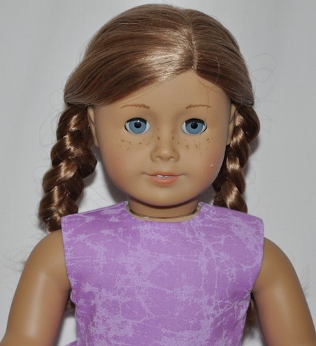 Lavender Slate Dress For 18” American Girl Doll Clothes