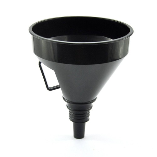 Flexible Black Plastic Flexi Funnel Can Spout For Oil Water Fuel Petrol Diesel
