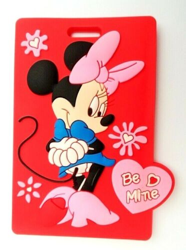 Disney Minnie Mouse Lanyard Neck Strap Silicone ID Holder