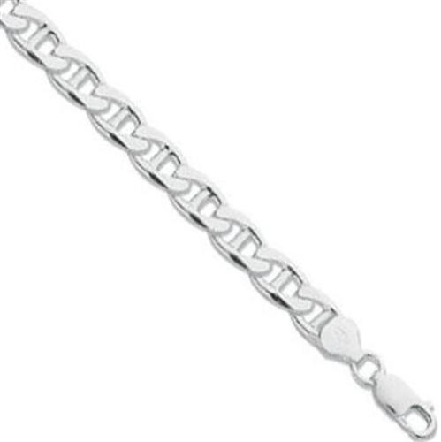 Gorgeous 925 Sterling Silver Anchor Chain 8" Gents Bracelet 18g Gift Boxed 