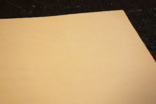 16" x 9" Vegetable Tanned Cowhide 5 to 6 oz 1st Tooling Leather Piece Qlty 
