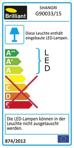 LED Decken Leuchte Kristalle Sternenhimmel Lampe SHANGRI chrom easydim 1920 lm