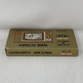Nintendo Game and Watch Mickey Mouse MC-25 New in Open Box RARE
