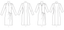 Butterick Sewing Pattern B6374 Misses/' Swan-Neck or Shawl Collar Dresses with...