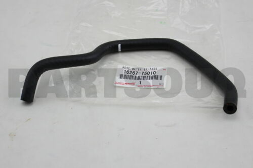 1626775010 Genuine Toyota HOSE NO.3 16267-75010 WATER BY-PASS 