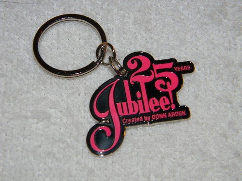 Jubilee-25 year Anniversary metal Key chain-Las Vegas show is now closed-NEW-HTF Jubilee-25 year Anniversary metal Key chain-Las Vegas show is now closed-NEW-HTF