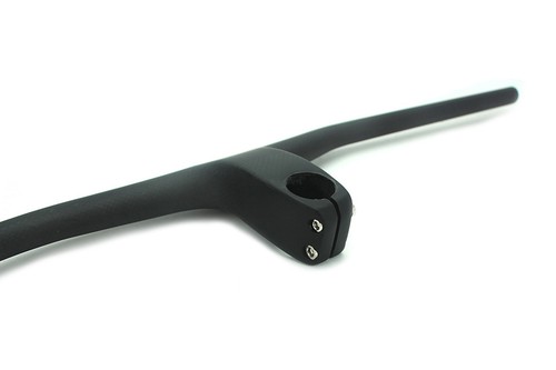 2019 New Carbon Fiber MTB Bicycle Riser 17 Grade Integrated Handlebar